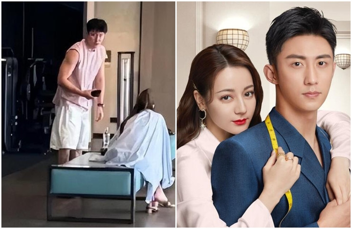 Hoàng Cảnh Du bị bắt gặp đi du lịch ở Việt Nam với cô gái bí ẩn (ảnh trái) làm dấy lên tin đồn anh và Địch Lệ Nhiệt Ba (ảnh phải) đã chia tay.