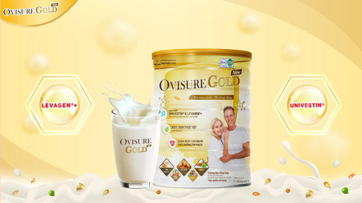Ovisure Gold bản nâng cấp - giải pháp dinh dưỡng từ 100% đạm thực vật - 2