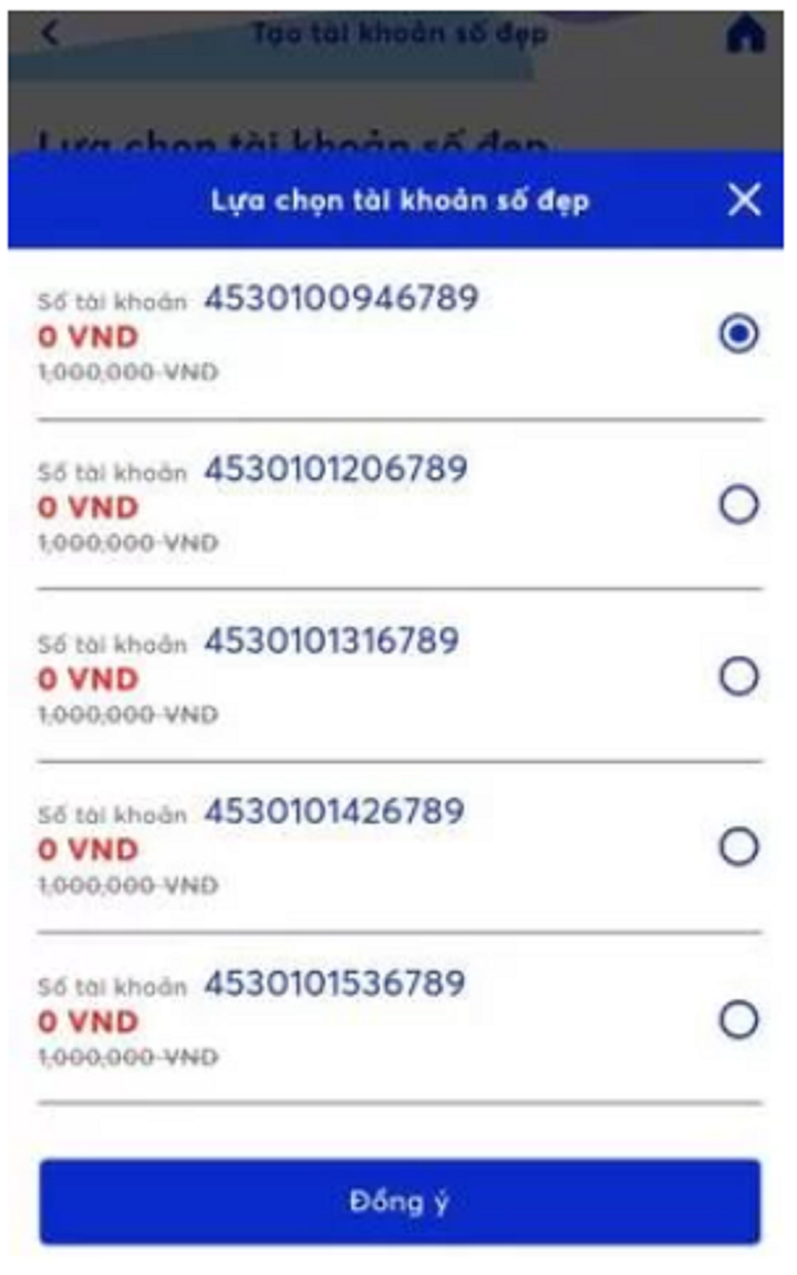 Cách tra cứu danh sách tài khoản số đẹp MB Bank - 2