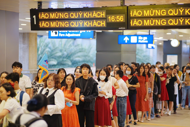Tuyến metro Bến Thành - Suối Tiên là công trình mang tính biểu tượng về hạ tầng hiện đại.
