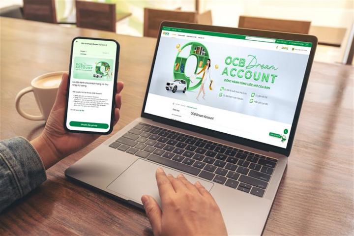 OCB Dream Account giải pháp tài chính đa dạng và toàn diện cùng nhiều ưu đãi hấp dẫn.