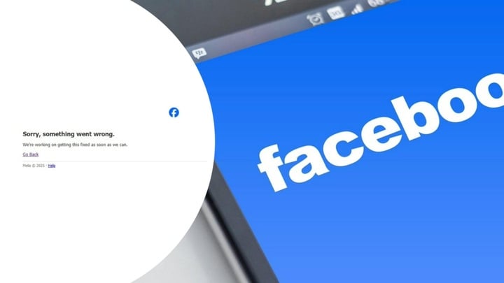 Facebook gián đoạn toàn cầu.