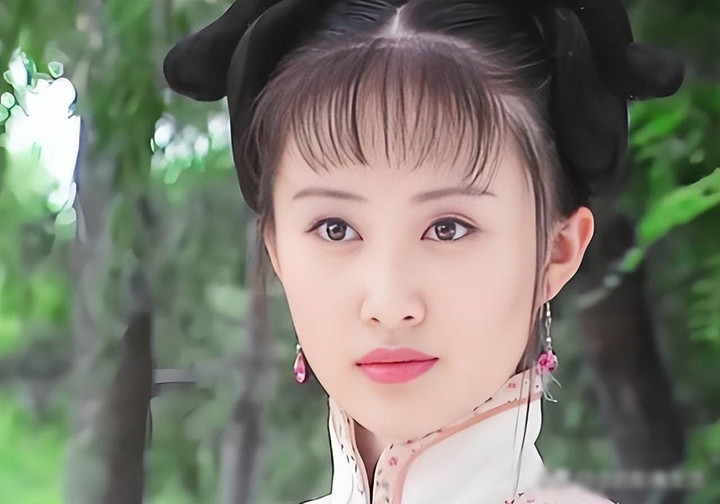 Tạo hình của Thư Sướng năm 15 tuổi trong phim “Hiếu Trang bí sử”.