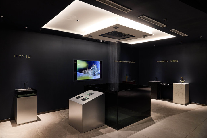 Không gian trải nghiệm sản phẩm GROHE SPA.