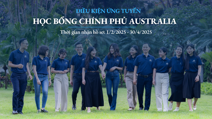 Điều kiện nộp hồ sơ Học bổng Chính phủ Australia bậc Thạc sĩ - 1