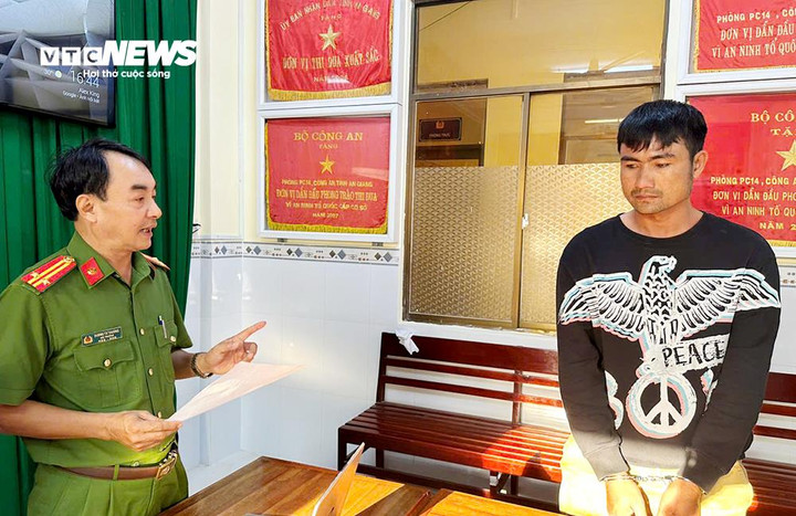 Bị can Phan Văn Triết - kẻ cầm đầu trong vụ án tại cơ quan cảnh sát điều tra.