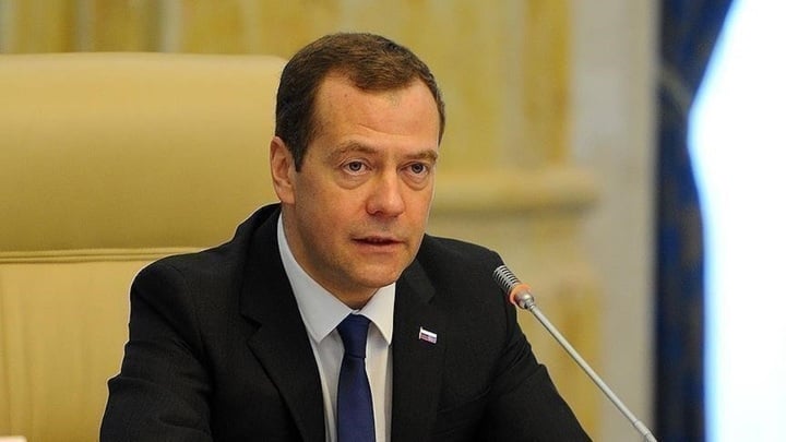 Phó chủ tịch Hội đồng An ninh Nga Dmitry Medvedev.