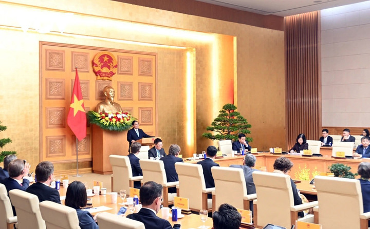 Thủ tướng Phạm Minh Chính chủ trì Toạ đàm với các doanh nghiệp châu Âu - 6