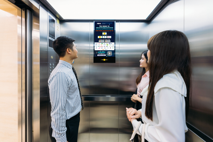 Thông tin của sự kiện được lan tỏa rộng rãi qua hệ thống màn hình kỹ thuật số của Chicilon Media.