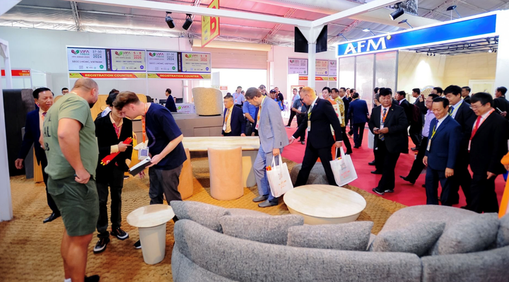 VIFA EXPO 2025 có hơn 2.500 gian hàng trên tổng diện tích hơn 40.000 m2.