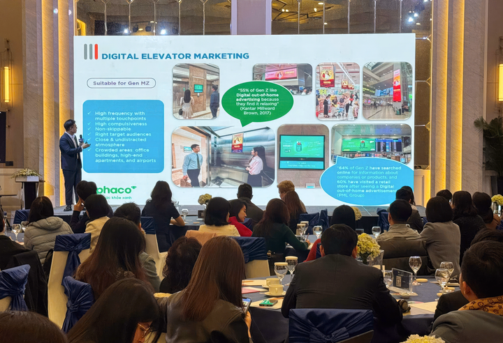 Đại diện từ Traphaco chia sẻ tại sự kiện.