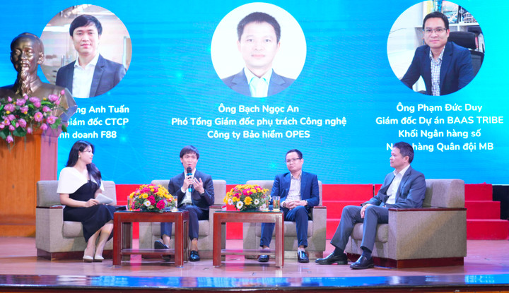 Các diễn giả trong hội thảo Fintech Career Unlock.