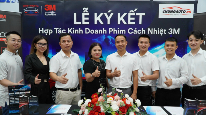 Sự kiện hợp tác chiến lược giữa Chung Auto và 3M AutoFilm mang đến cho khách hàng những sản phẩm và dịch vụ phim cách nhiệt chất lượng cao.