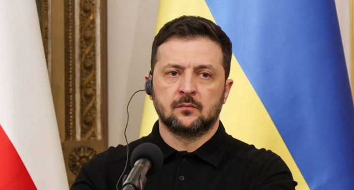 Tổng thống Ukraine Volodymyr Zelensky. (Ảnh: PAP)