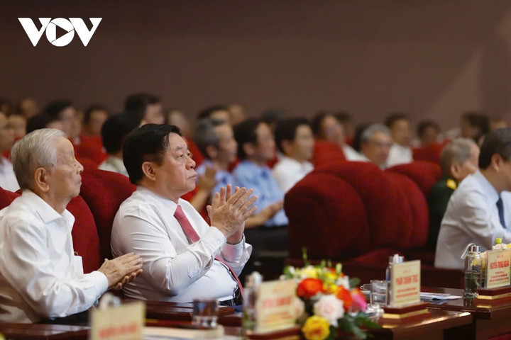 Ông Nguyễn Trọng Nghĩa cho biết trong sắp xếp tinh gọn không có chuyện bàn lùi, chỉ bàn làm và làm tốt hơn. (Ảnh: Tỷ Huỳnh)