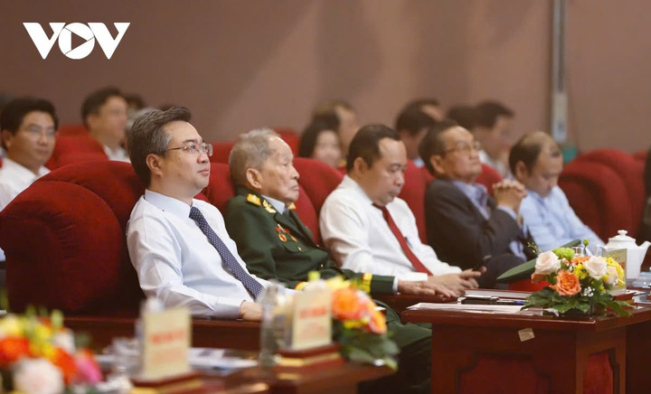 Dự Hội nghị có Phó Bí thư Thường trực Thành ủy TP.HCM Nguyễn Thanh Nghị, lãnh đạo Đại học Quốc gia TP.HCM cùng lãnh đạo các ban, bộ, ngành và các địa phương. (Ảnh: Tỷ Huỳnh)