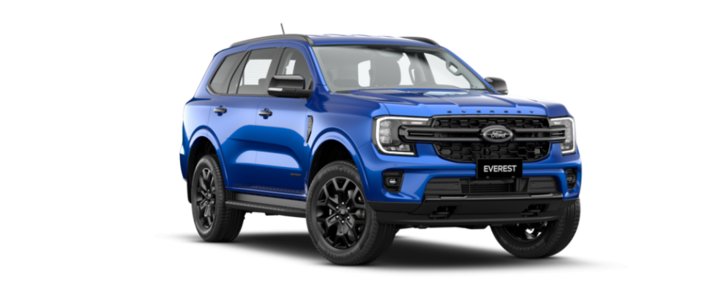 Ford Everest Sport 2.0L AT 4x2 gây ấn tượng với ngoại hình mạnh mẽ và hiện đại. (Ảnh: Sài Gòn Ford)