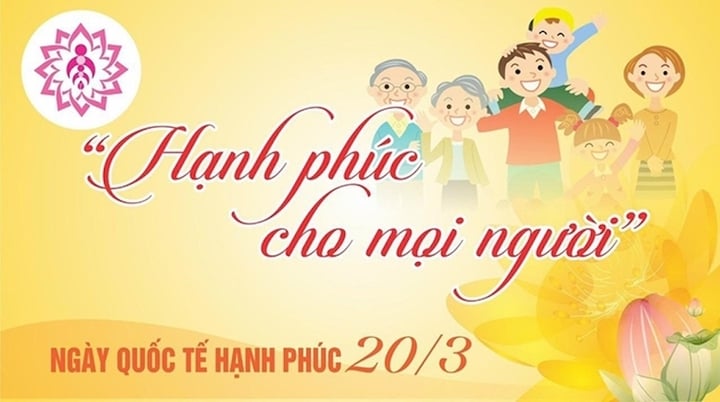 Mỗi năm Ngày Quốc tế Hạnh phúc có một chủ đề khác nhau.