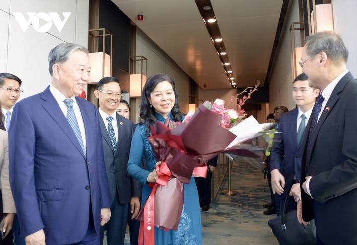 Tổng Bí thư Tô Lâm tới Singapore bắt đầu các hoạt động trong chuyến thăm chính thức nước này