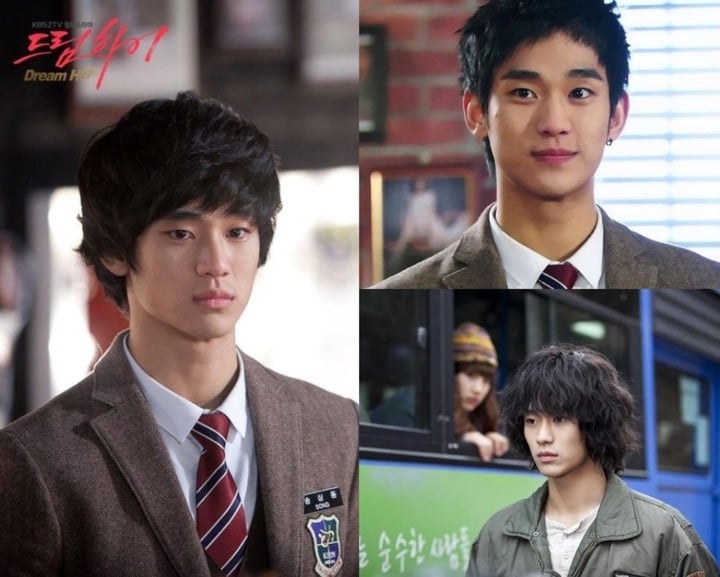 Vai diễn trong "Dream High" đưa Kim Soo Hyun lên hàng sao hạng A.