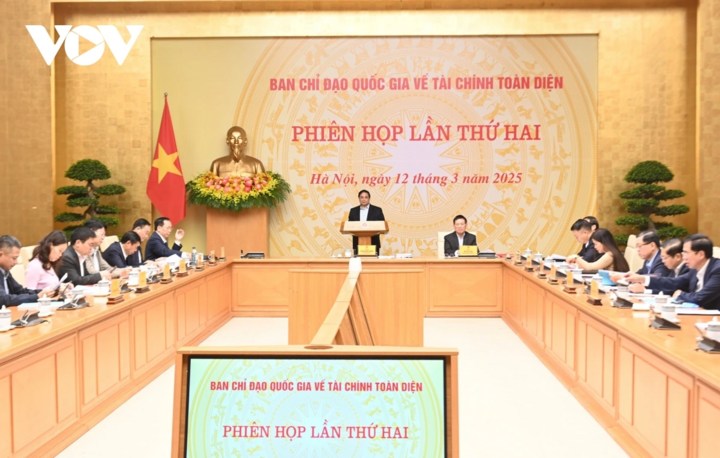 Thủ tướng Phạm Minh Chính chủ trì Phiên họp lần thứ hai Ban Chỉ đạo quốc gia về tài chính toàn diện.