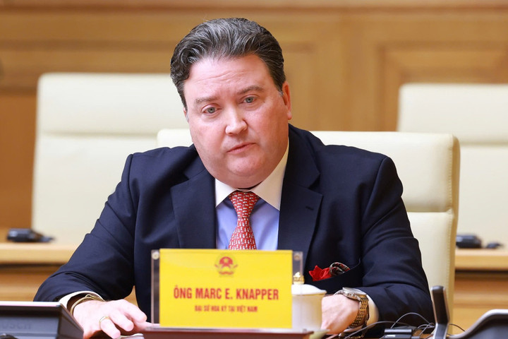 Đại sứ Marc Evans Knapper. (Ảnh: VGP)