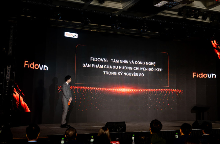 Đại diện Fidovn giới thiệu về ứng dụng.