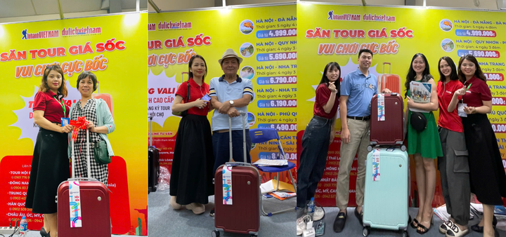 Săn khuyến mãi đến 50% cùng Lữ hành Việt Nam tại Hội chợ du lịch tháng 4 - 4