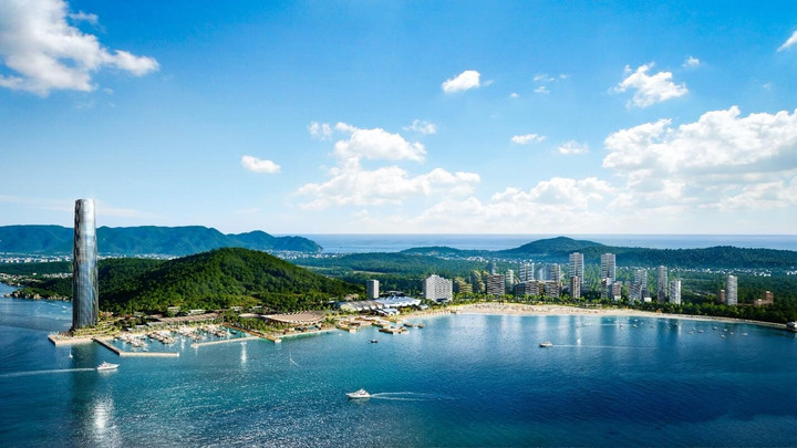 Phú Quốc khởi động hàng loạt dự án trọng điểm phục vụ APEC 2027. (Ảnh phối cảnh)