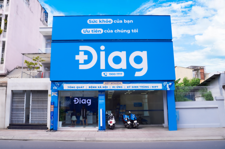 Trung Tâm Y Khoa Diag với hơn 30 điểm lấy mẫu khắp TP.HCM. (Ảnh: Diag)