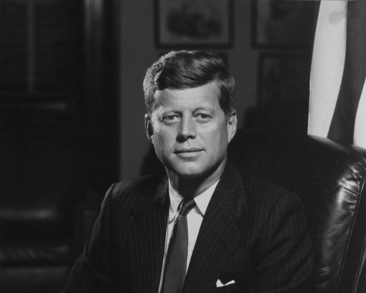 Cố Tổng thống John F Kennedy (Ảnh: CNN)