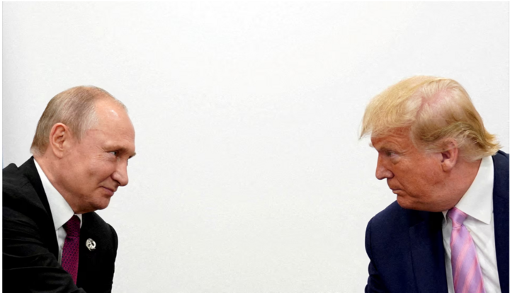 Tổng thống Mỹ Donald Trump và Tổng thống Nga Vladimir Putin. (Ảnh: Reutes)