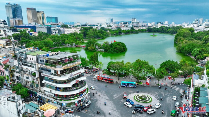 Hà Nội bố trí 100ha tại huyện Đông Anh cho công tác tái định cư các hộ dân nằm trong dự án cải tạo hồ Hoàn Kiếm. (Ảnh: Hoàng Hà)