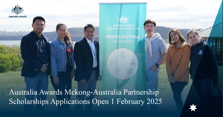 Mời ứng tuyển Học bổng Đối tác Mekong - Australia dành cho ứng viên bậc thạc sĩ - 1
