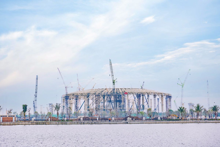 The Grand Expo đã rõ hình hài và sẽ chính thức về đích sau 4 tháng nữa.