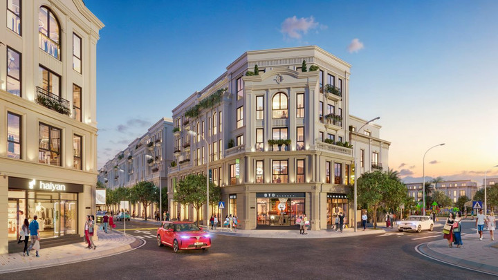 Nhà phố 80m2 được thiết kế tối ưu, có thể kinh doanh được nhiều ngành hàng, dịch vụ.