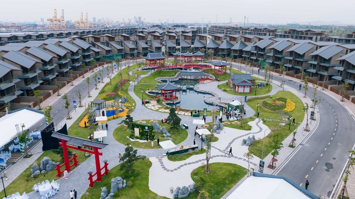 The Komorebi tái hiện sinh động không gian kiến trúc cùng các tiện ích mang phong cách Nhật