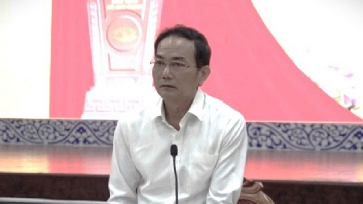 Ông Võ Văn Chánh thời điểm làm Bí thư TP Biên Hòa. (Ảnh: UBND TP Biên Hòa)