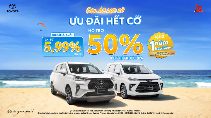 Ưu đãi hấp dẫn cho khách hàng mua Veloz Cross, Avanza Premio trong tháng 4/2025 - 2
