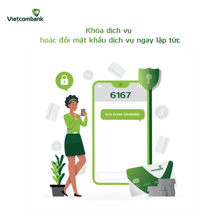 Vietcombank hướng dẫn khách hàng 3 việc cần làm gấp khi nghi ngờ bị lừa đảo - 1