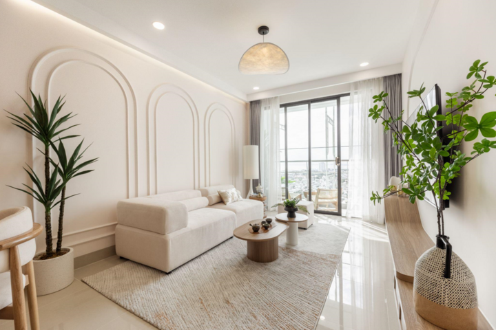 Phong cách thiết kế của Vung Tau Centre Point tinh tế, ấm áp và tràn đầy ánh sáng.