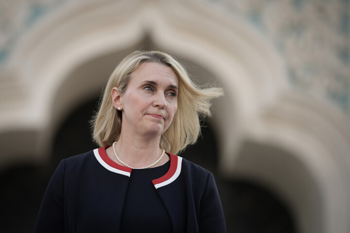 Đại sứ Mỹ tại Ukraine Bridget Brink. (Ảnh: Getty)