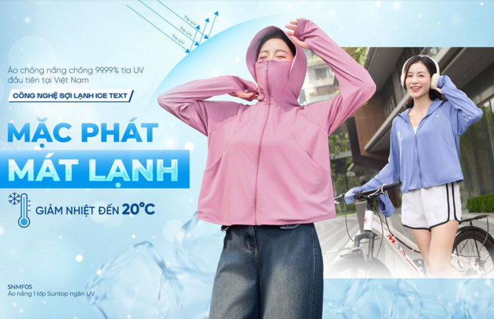 Cardina giới thiệu bộ sưu tập áo chống nắng sợi lạnh mới cho hè 2025 - 1