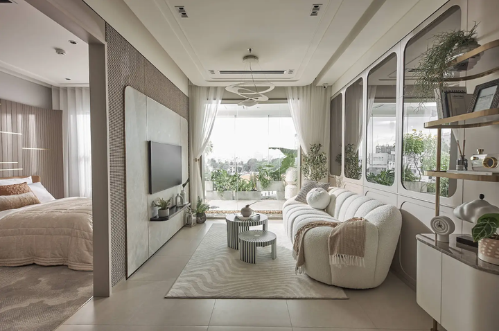 Không gian sống tại căn hộ The Gió Riverside.