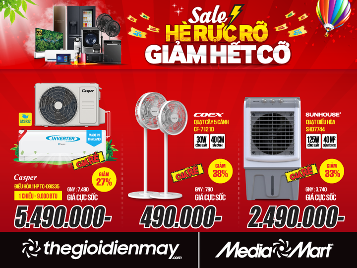 Đón hè rực rỡ - MediaMart giảm đến 50% hàng nghìn sản phẩm - 3
