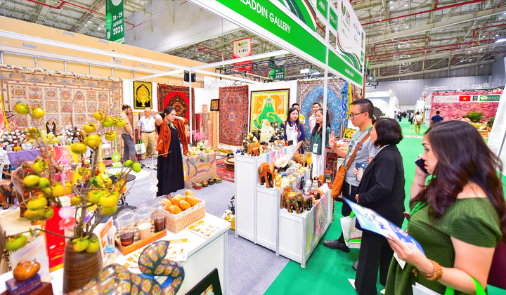 Gian hàng tại VIFA ASEAN 2024.