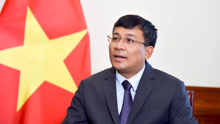 Thứ trưởng thường trực Bộ Ngoại giao Nguyễn Minh Vũ. (Ảnh: BNG)