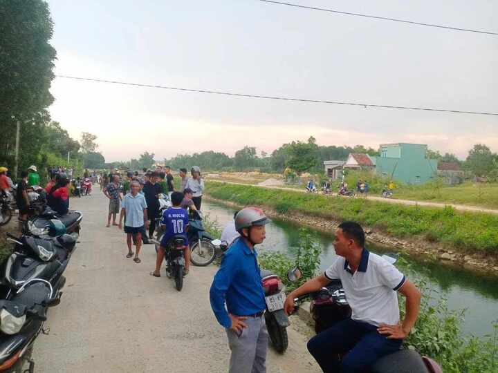 Khu vực phát hiện thi thể 2 mẹ con chị L. (Ảnh: Đ.P)