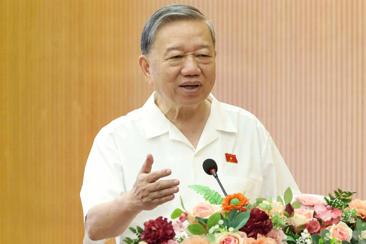 Tổng Bí thư Tô Lâm. (Ảnh: Văn Hiếu)