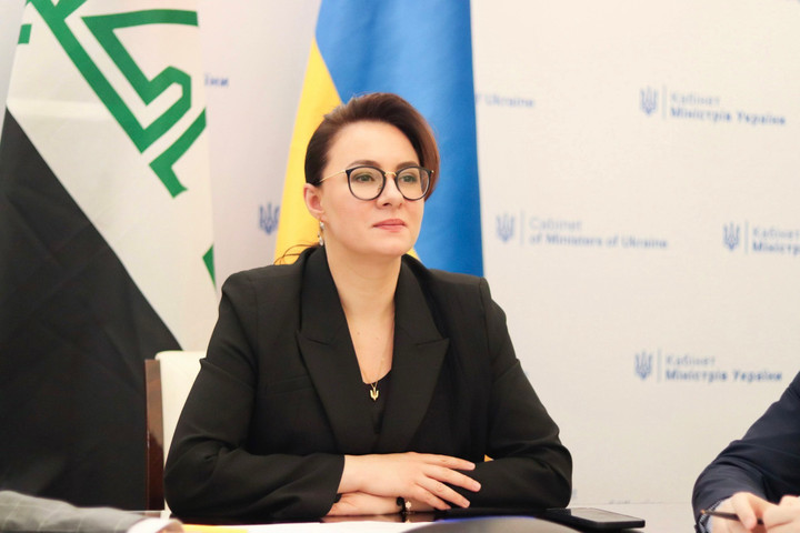 Phó Thủ tướng thứ nhất của Ukraine Yulia Svyrydenko (Ảnh: Odessa Journal)
